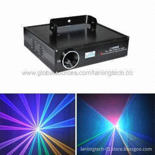 1W Multi-color RGB ILDA Animation Stage Laser Light, Used for Disco